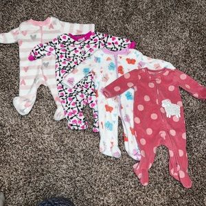 Used baby girl clothing all used once !